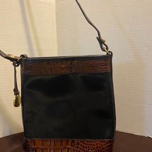 Brahmin mini bucket crossbody